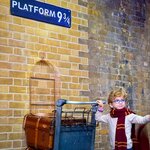 Take your mini wizards to the iconic King's Cross Platform 9 ¾