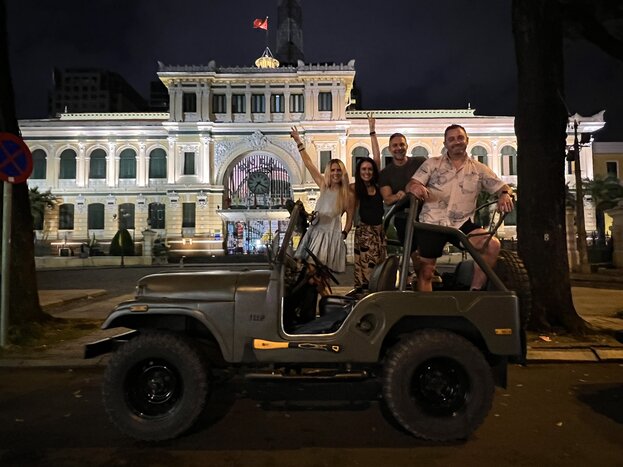 Ho Chi Minh Sightseeing By U.S Jeep