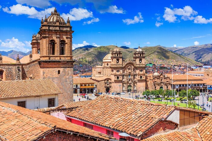 A scenic view of Cusco