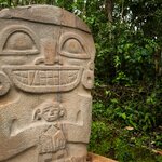 See megalithic sculptures at San Agustín, Colombia
