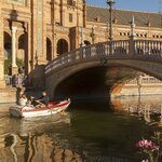 Take the kids to Plaza de España, a historical landmark in Seville