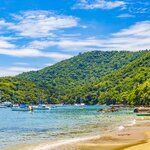 Ilha Grande's lush coastline