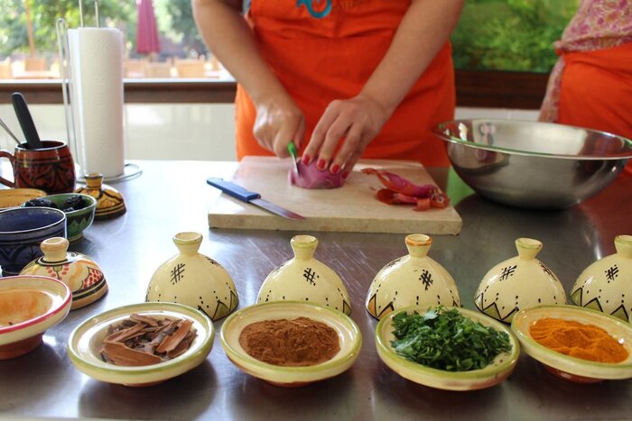 Family Cooking Class at Amal Center