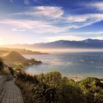 Visit farms and vineyards and take whale watching flights from Kaikōura