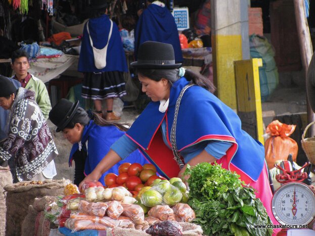 Indigenous Market in Silvia