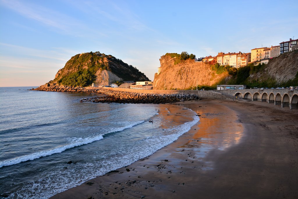 The coastal village of Getaria