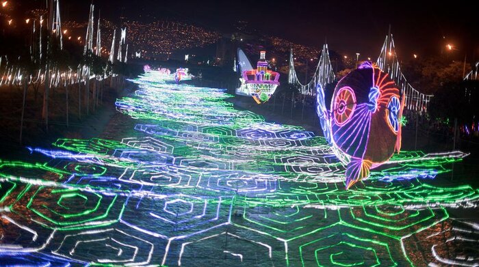 Christmas Lights Medellin Night Tour