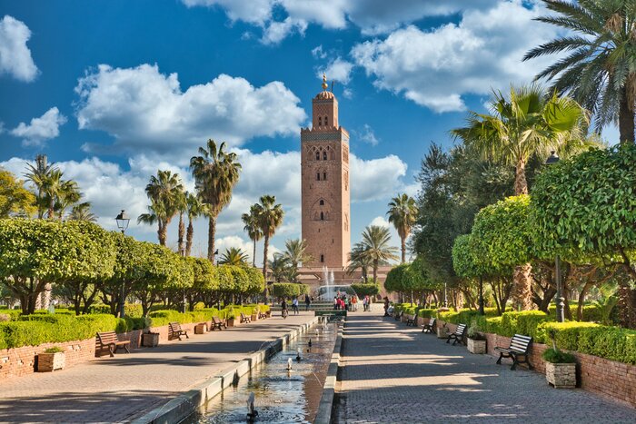 Finish the trip in Marrakesh, where you'll have three days to see the sights