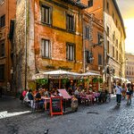 Cafes and Tasty Meals in Rome