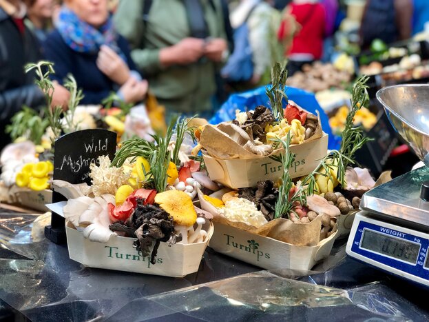 Have fun browsing the artisan stalls at London's foodie heaven, Borough Market