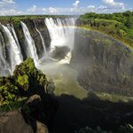 Catch a rainbow at Zimbabwe's Victoria Falls