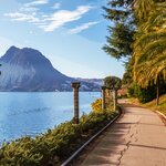 Discover the beauty of Switzerland's southern lakes region, then hop over to northern Italy