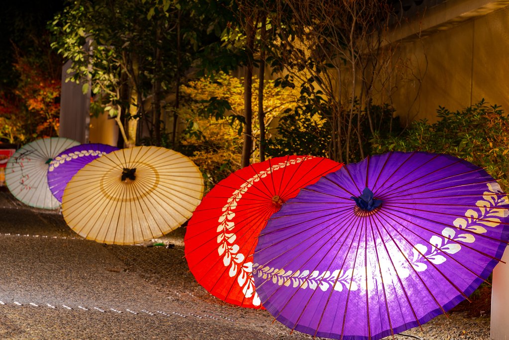 Umbrellas in Kyoto