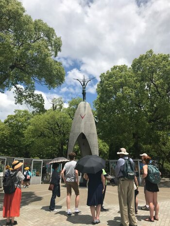 Hiroshima Peace  Walking Tour at World Heritage Sites