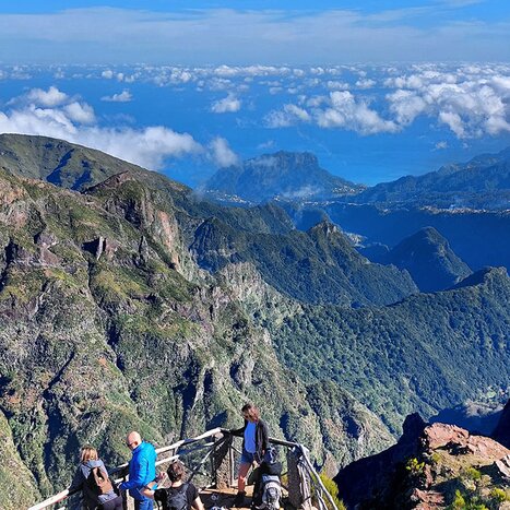 Hike Pico Areeiro, Highest Peak of Madeira