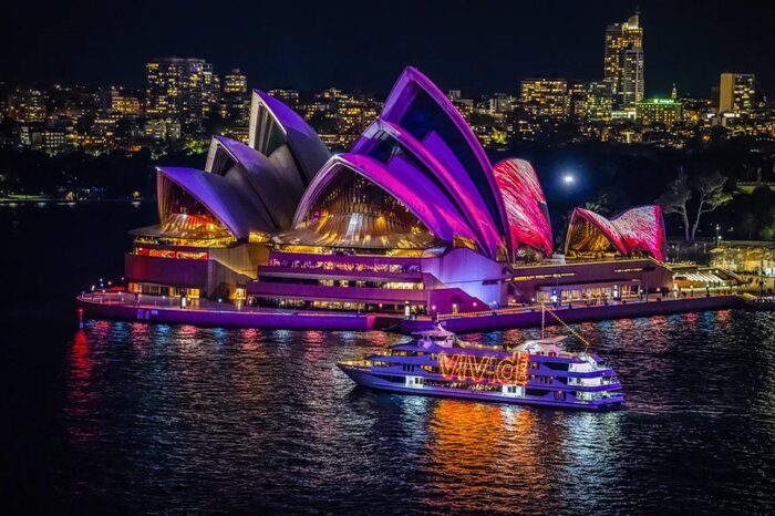 Sunset Dinner Cruise - Window Seat - Vivid Sydney