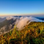 Enjoy cool temperatures and breathtaking views on your hike to Phu Chi Fa