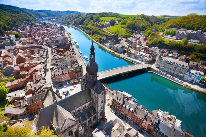 Explore Dinant's Gothic architecture