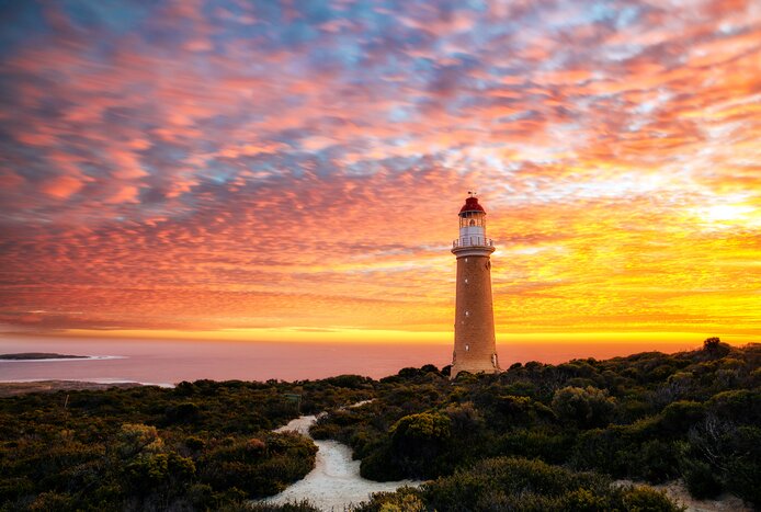 Cape de Couedic lighthouse on Kangaroo Island near Adelaide