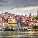 Porto's colorful buildings bring cheer even on the gloomiest of winter days