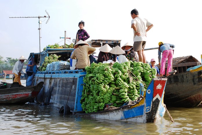 Can Tho - Cai Rang Floating Market - Biking to Explore Local Villages and Orchards 