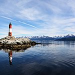 Les Eclaireurs Lighthouse in the Beagle Channel 