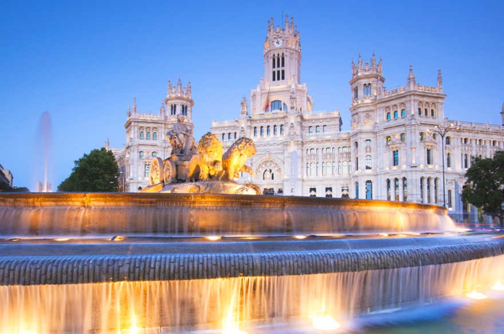 Cibeles Fountain in Madrid