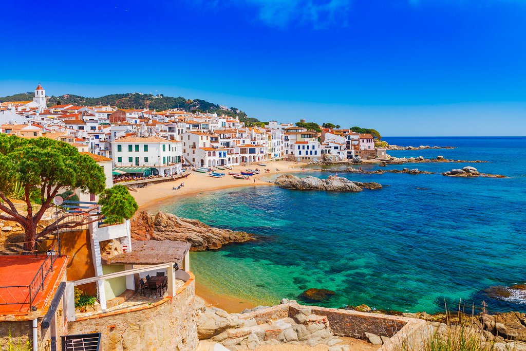 One of many charming towns on the Costa Brava