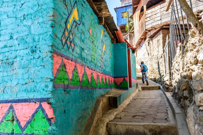 Kids will love exploring the charming the villages around Lake Atitlán