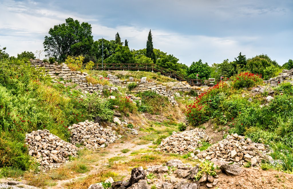 Ancient Ruins in Troy