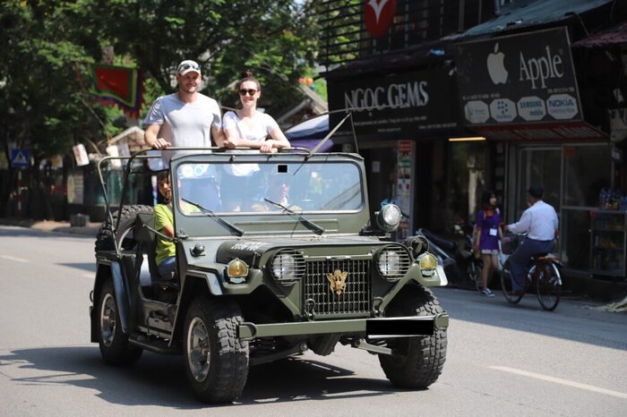  Half-day Hanoi Sightseeing by Vintage Motorcycle and Half-day Countryside by GAZ69/USA Jeep (VBTFD)