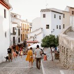 Stroll through Albacín's streets at dusk