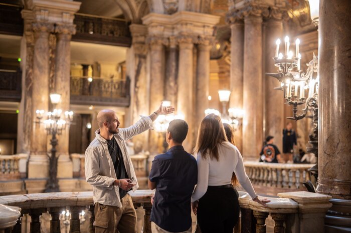 Private Exploration of the Opera Garnier