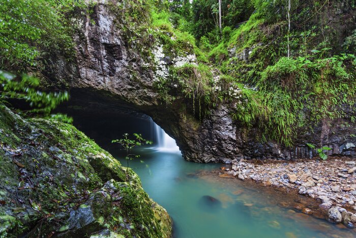 Springbrook National Park's photo-worthy Natural Bridge on the Gold Coast