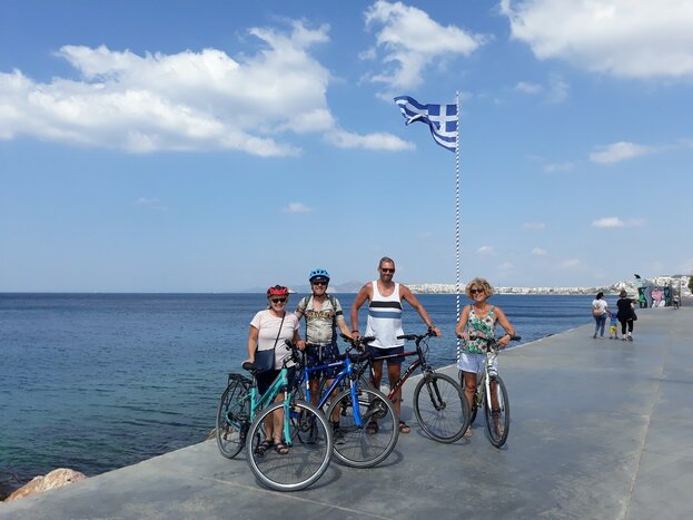 Athens Coastal Bike tour - conventional bike