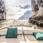 End your two weeks of Italian luxury in Capri, with private yacht tours to hidden coves and islets