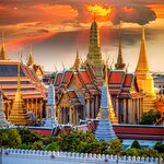 Classical Thai architecture at the Grand Palace, Bangkok