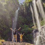 Hike to hidden waterfalls on this family-friendly Bali adventure