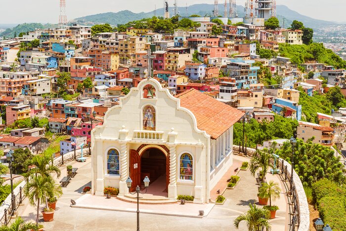 The colorful neighborhoods of Guayaquil