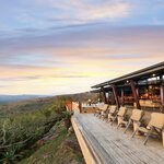 Watch the sunset at your luxury safari lodge (photo courtesy of Rhino Ridge)