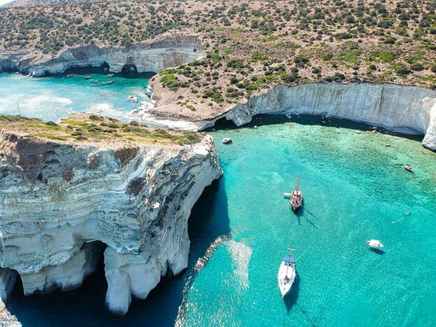 ⛵ Boat Trip to Kleftiko with catamaran, H/D