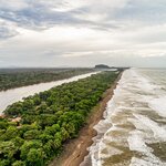 The remote Tortuguero National Park lies between the Caribbean and lush, inland waterways