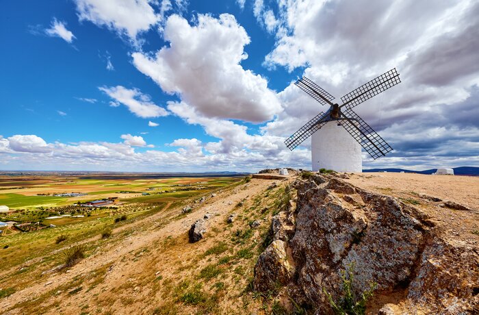 The famous windmills of Consuegra, Spain