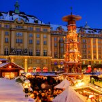 Check out Dresden's Christmas markets before driving to Berlin