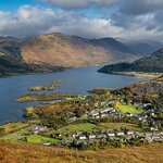 Take a fall scenic drive through villages in the Scottish Highlands