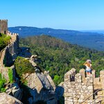 Climb to the hilltop ramparts of the Moorish Castle in Sintra
