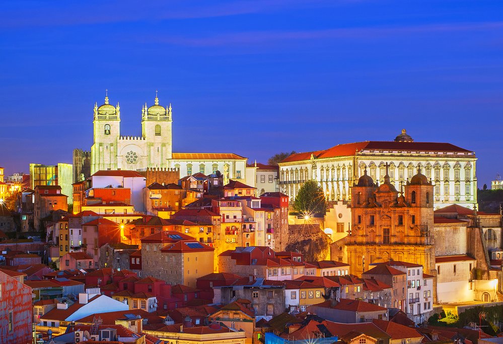 Porto at dusk