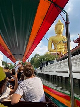 Longtail Boat Bangkok Canaling Tour!