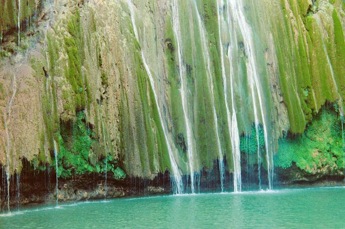 El Limon Waterfall, Samana