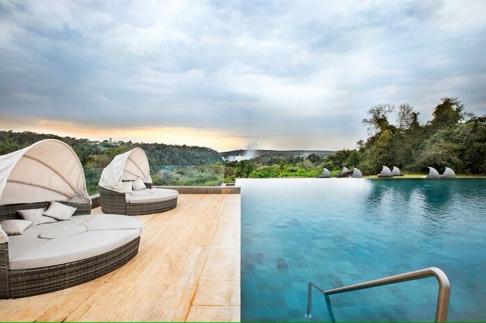 Check into 5-star luxury with a view of the mighty Iguazú Falls (photo courtesy of Gran Meliá Iguazú)